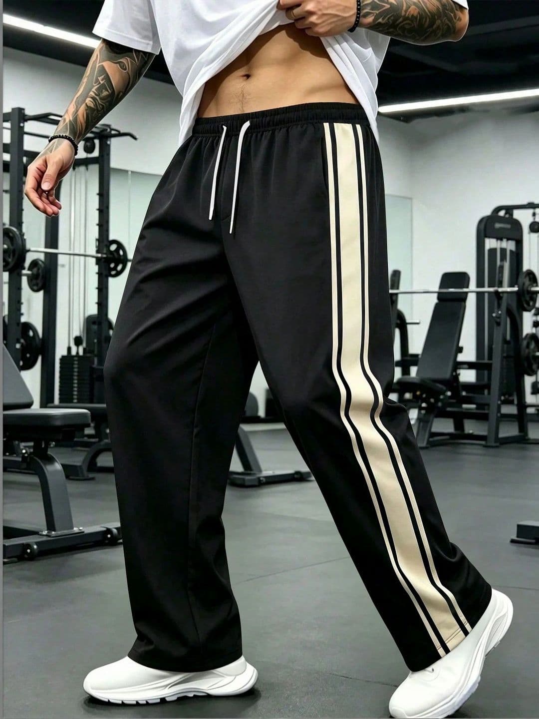 MODALEN Men Relaxed Fit Training Track Pants - view 1