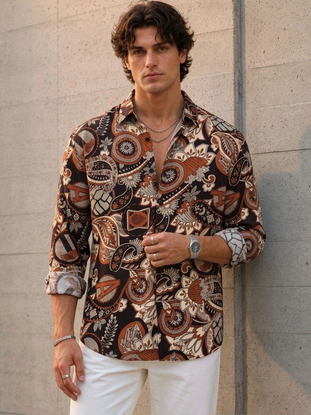 RINK ENTERPRISE Men Printed Casual Shirt - view 1