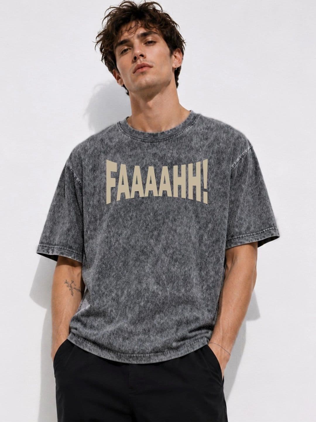 Roadster Men Typography Printed T-shirt - view 1