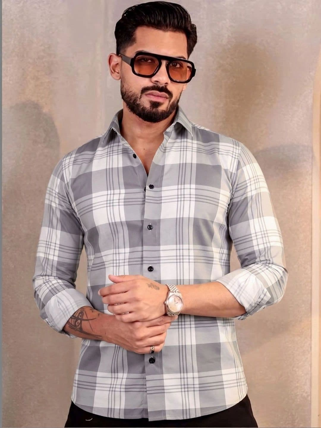 Manspire Men Checked Casual Shirt - view 1