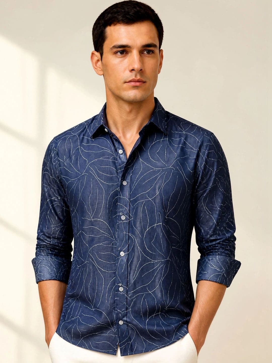 R.Code by The Roadster Life Co. Men Printed Casual Shirt - view 1