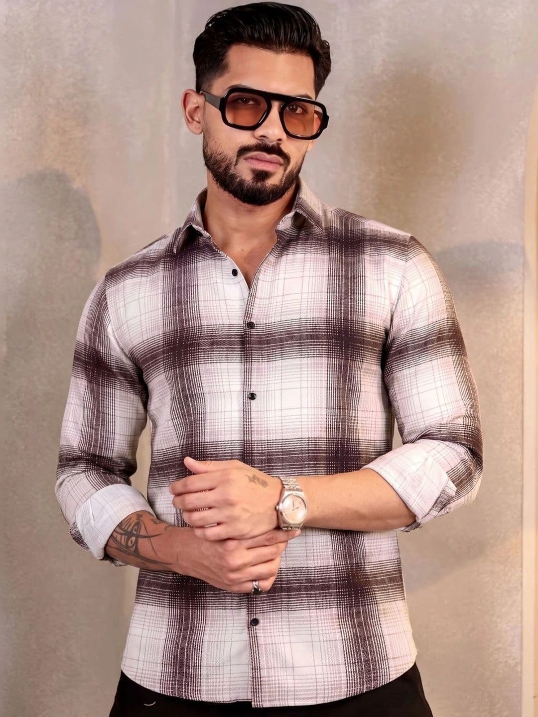 Manspire Men Checked Casual Shirt - view 1