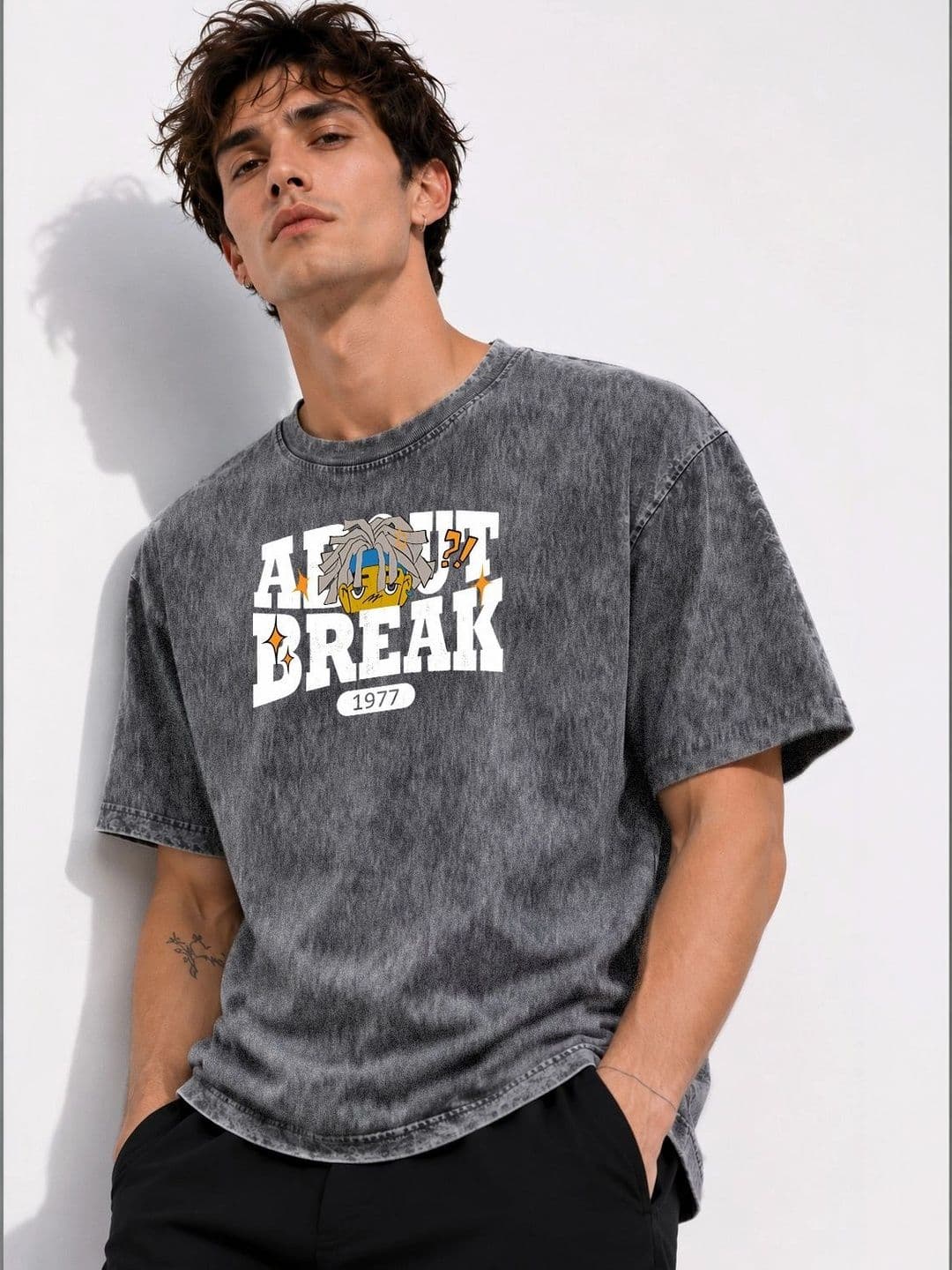 Roadster Men Printed T-shirt - view 1
