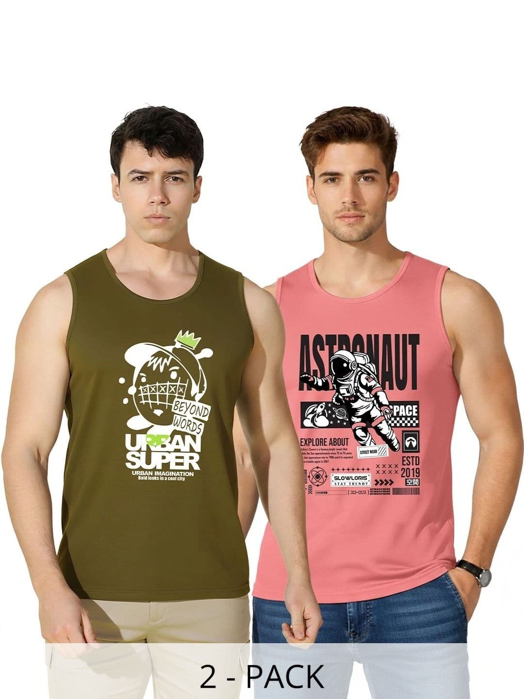 MINISTRY OF FRIENDS Men 2 Printed T-shirt - view 1
