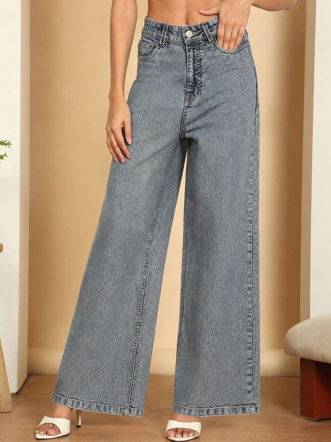 COSMIC Women Comfort Regular Fit Mid-Rise Stretchable Jeans - view 1