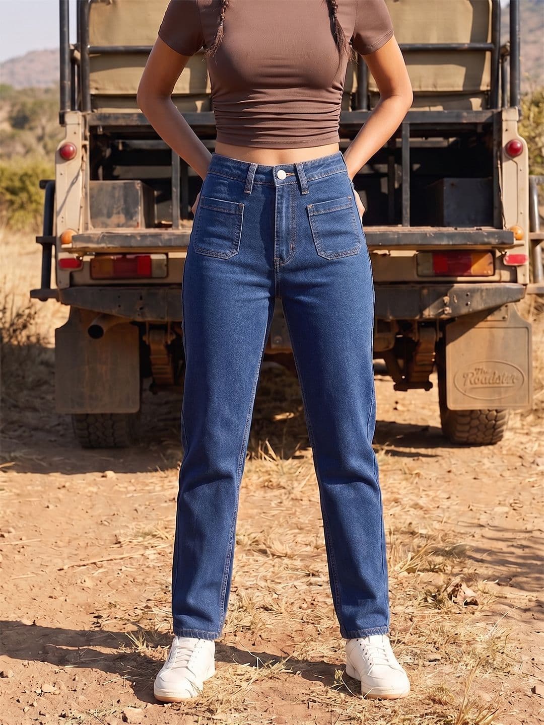 The Roadster Life Co. Women Regular Fit Stretchable Jeans - view 1