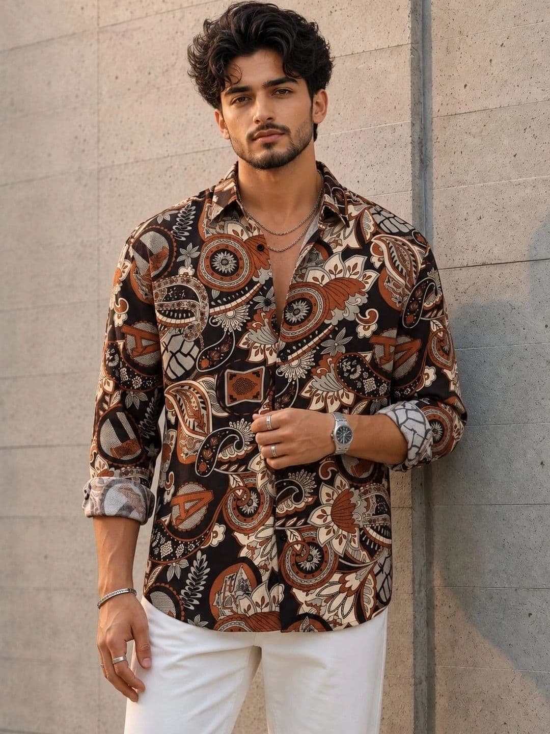 RINK ENTERPRISE Men Printed Casual Shirt - view 1