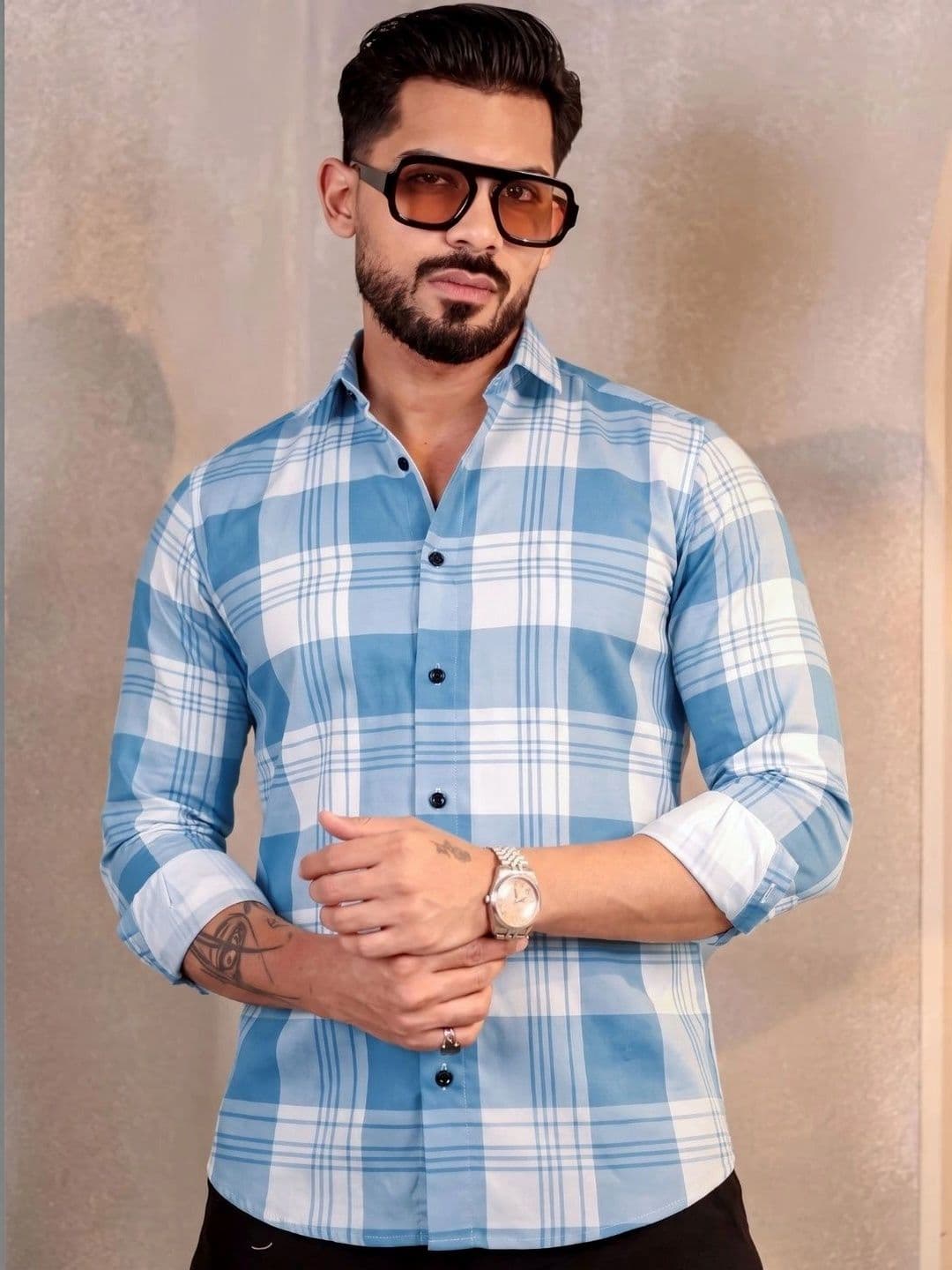 Manspire Men Checked Casual Shirt - view 1