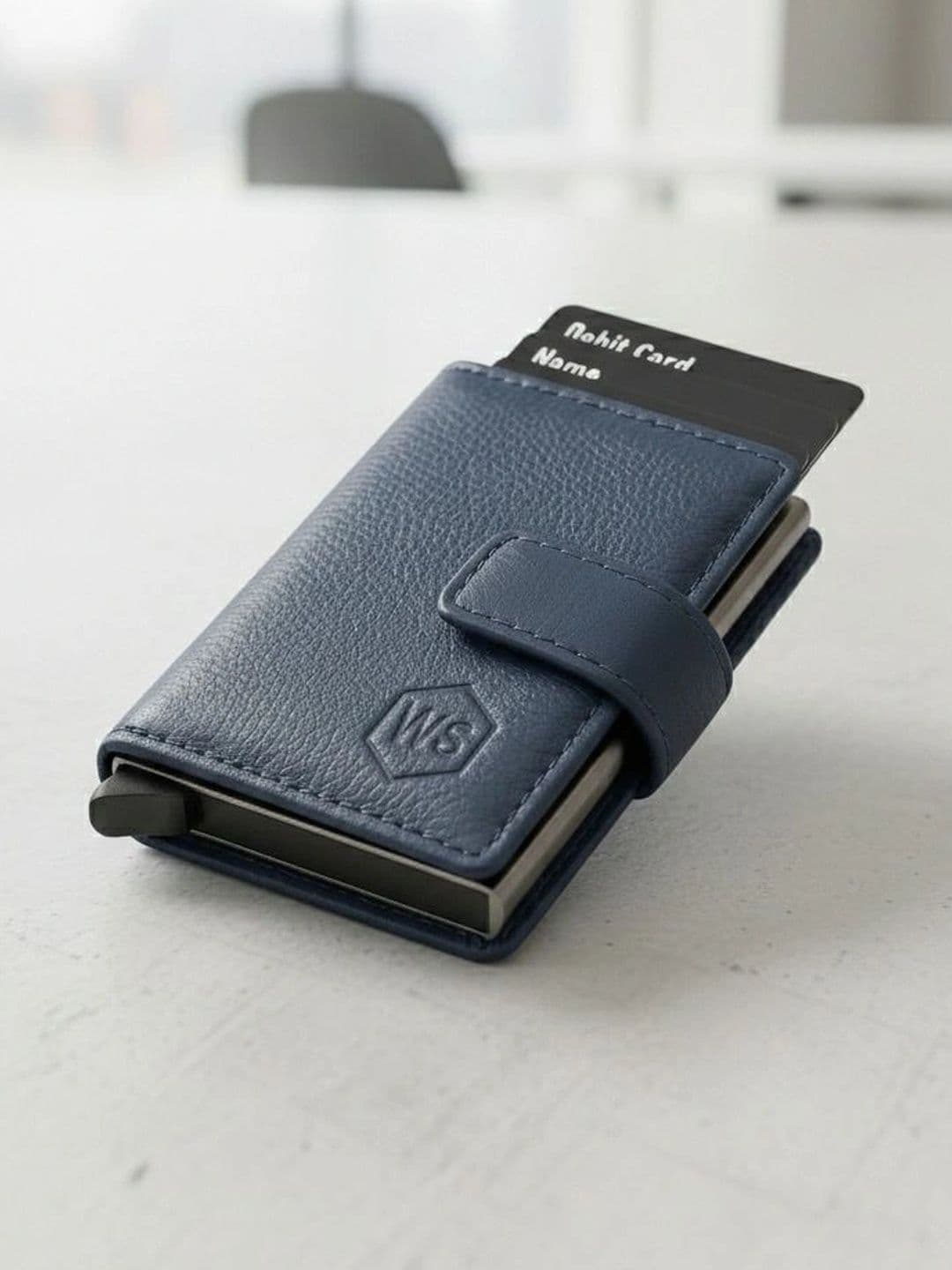 WALLET STREET Men Textured Leather Two Fold Wallet - view 1