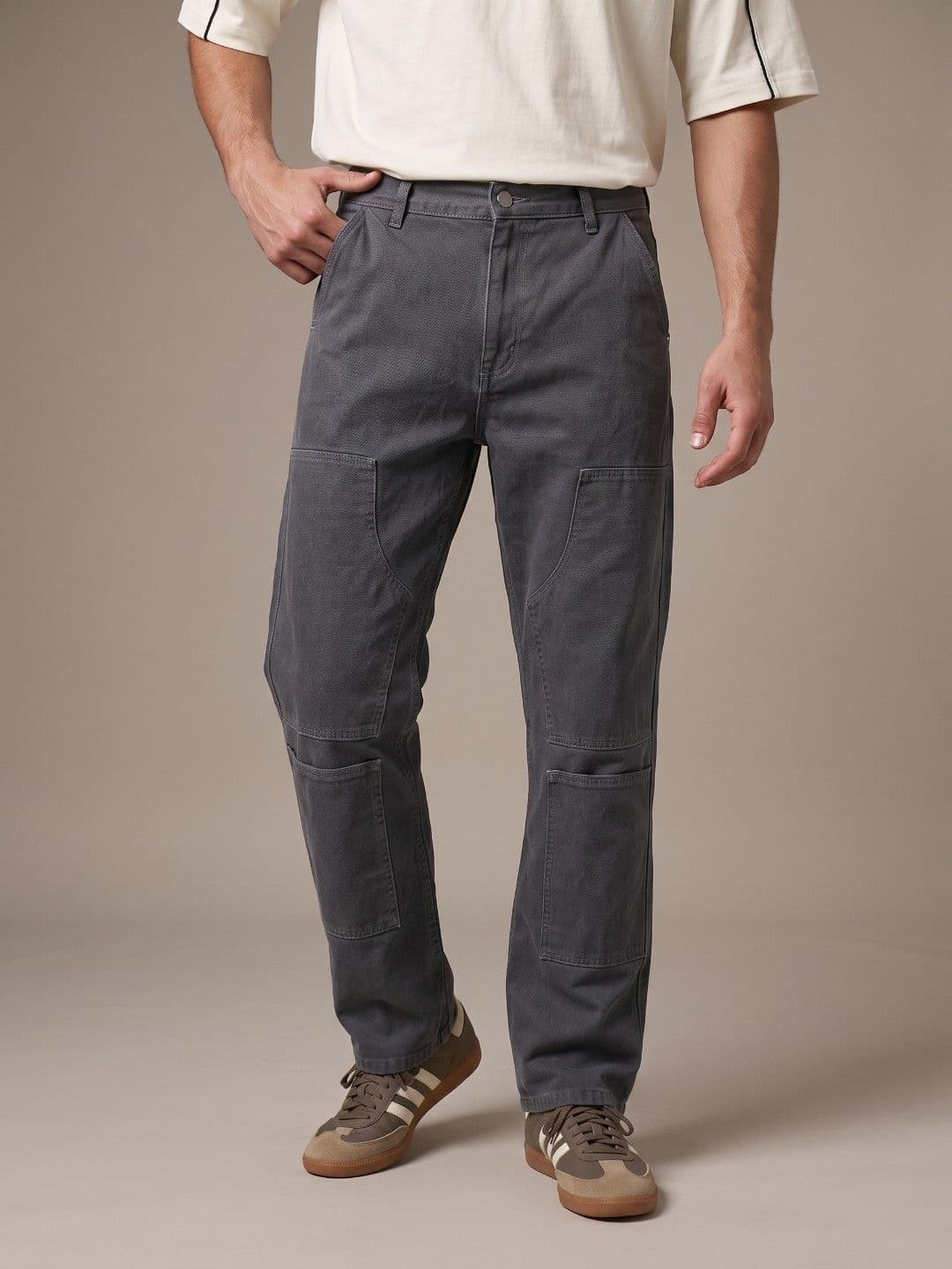 glitchez Men Regular Fit Mid-Rise Stretchable Jeans - view 1