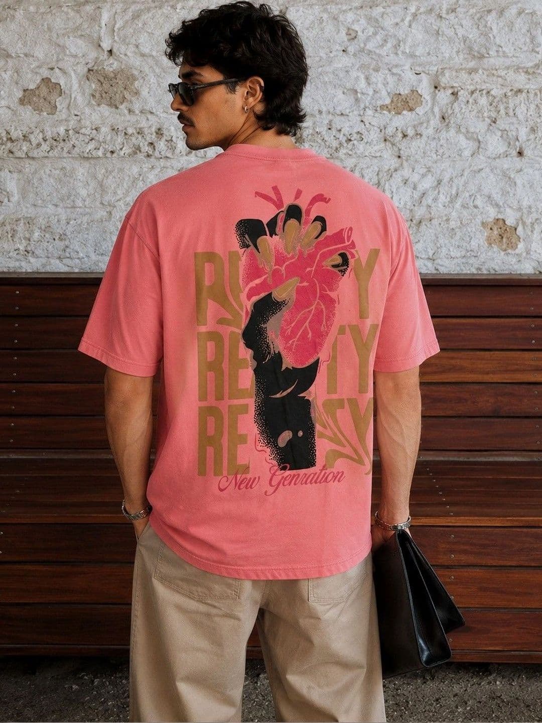 COLLECTIVE BY RUGBY Men Typography Printed T-shirt - view 1