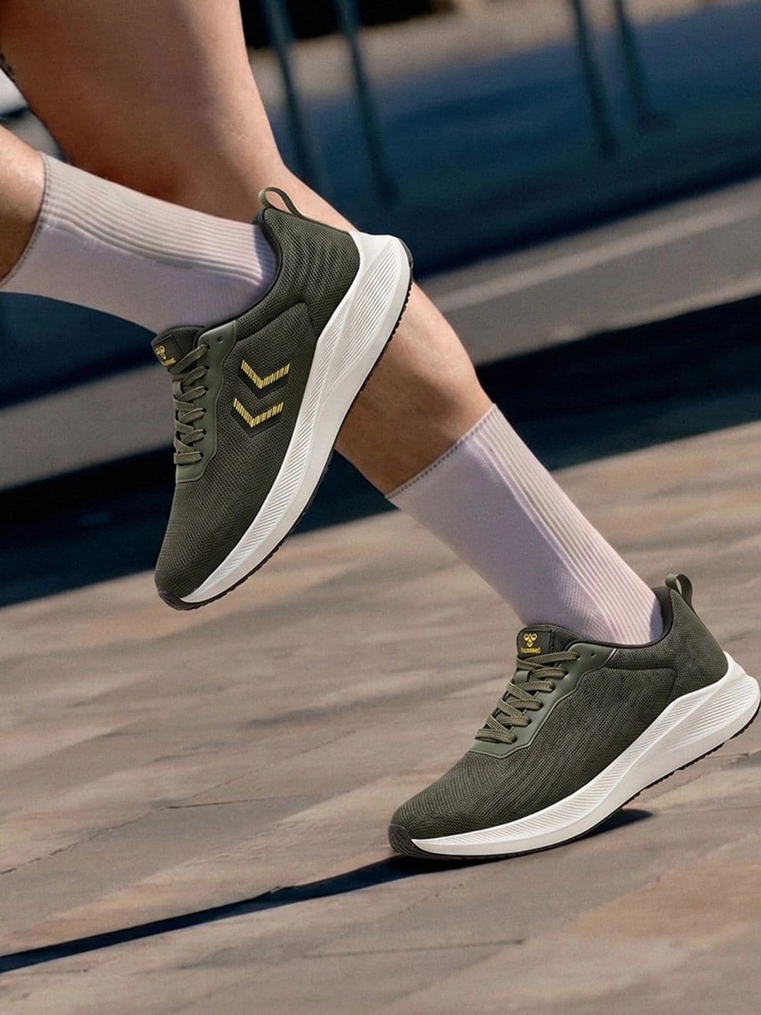 hummel Men Mesh Training or Gym Non-Marking Shoes - view 1