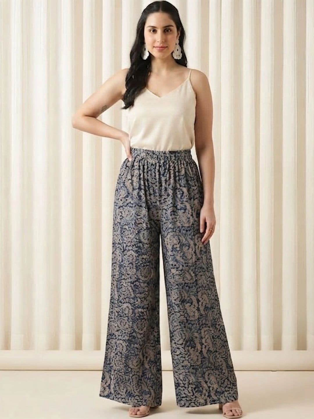 PRESHA Women Ethnic Motifs Printed Ethnic Palazzos - view 1