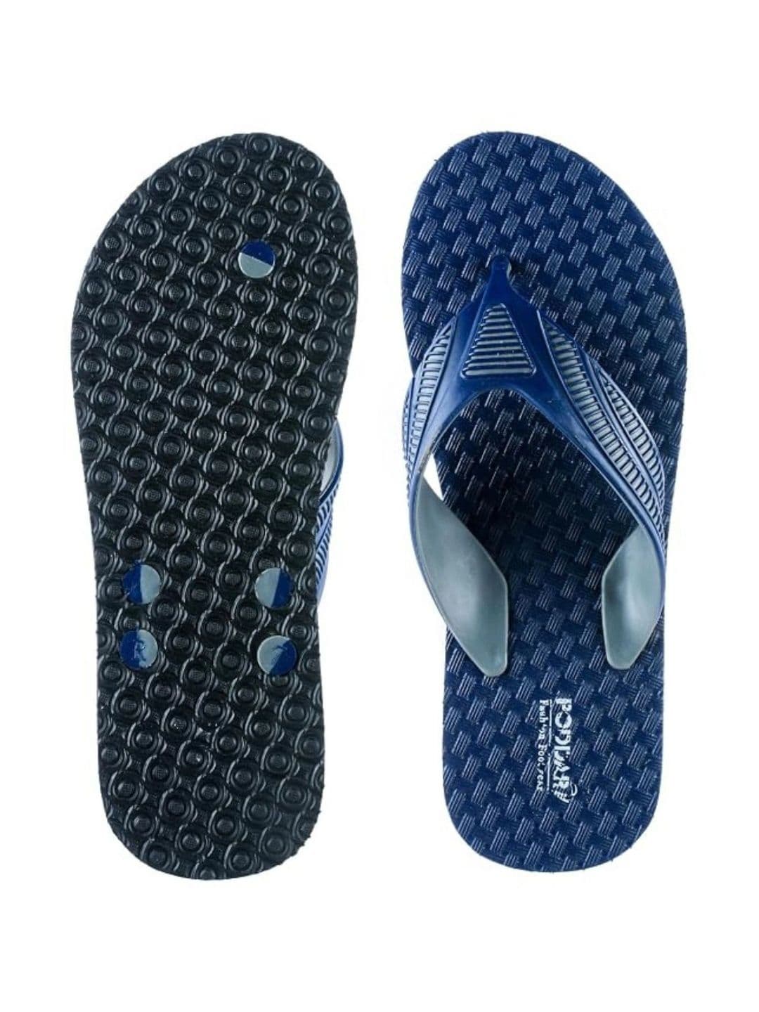 Poddar Men's Blue Casual Flip-Flops - view 1
