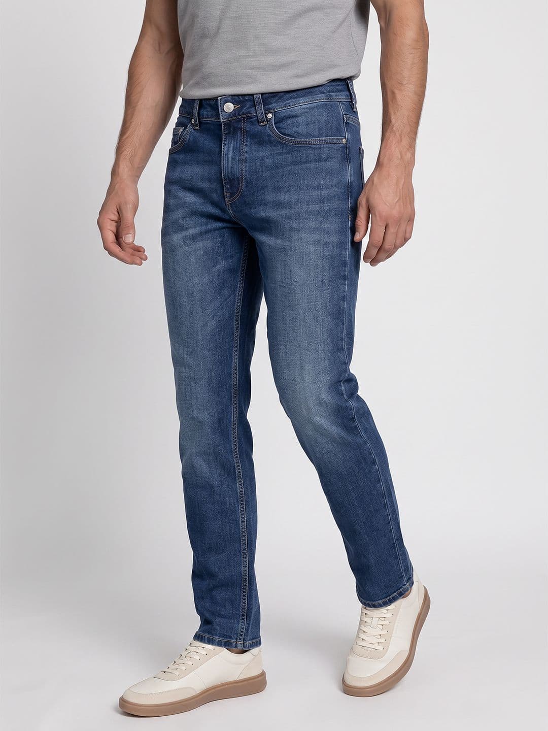 French Connection Men Light Fade Stretchable Jeans - view 1