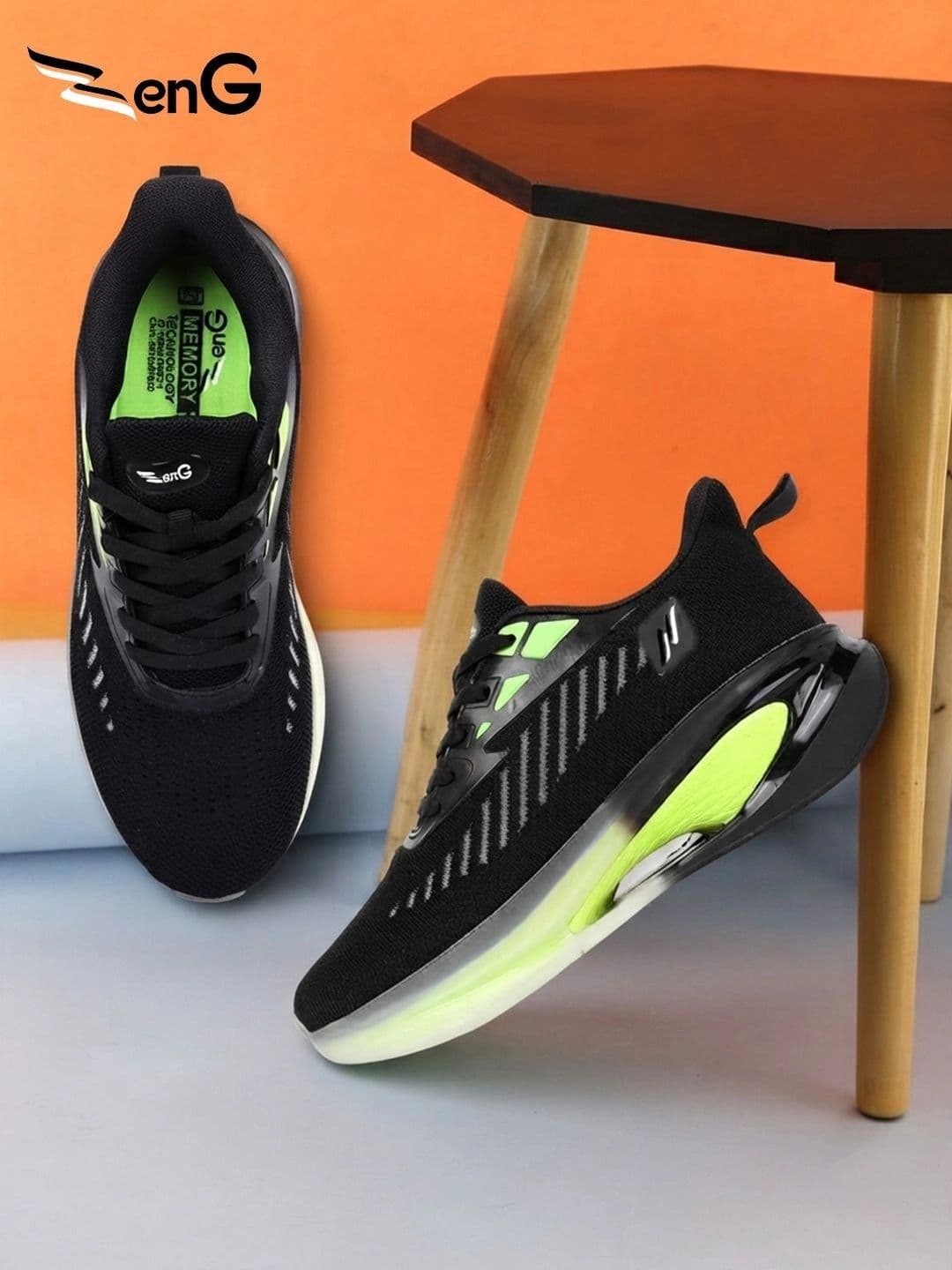 ZENG Men Mesh Running Non-Marking Shoes - view 1