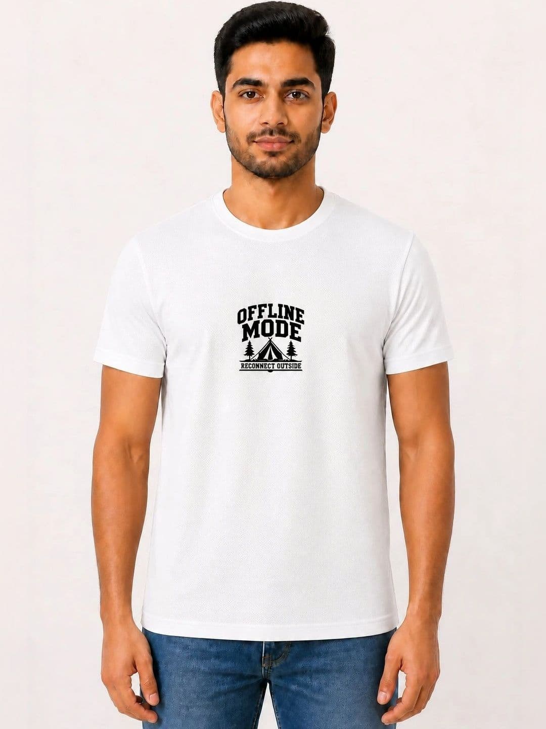 Moda Rapido Men Typography Printed T-shirt - view 1