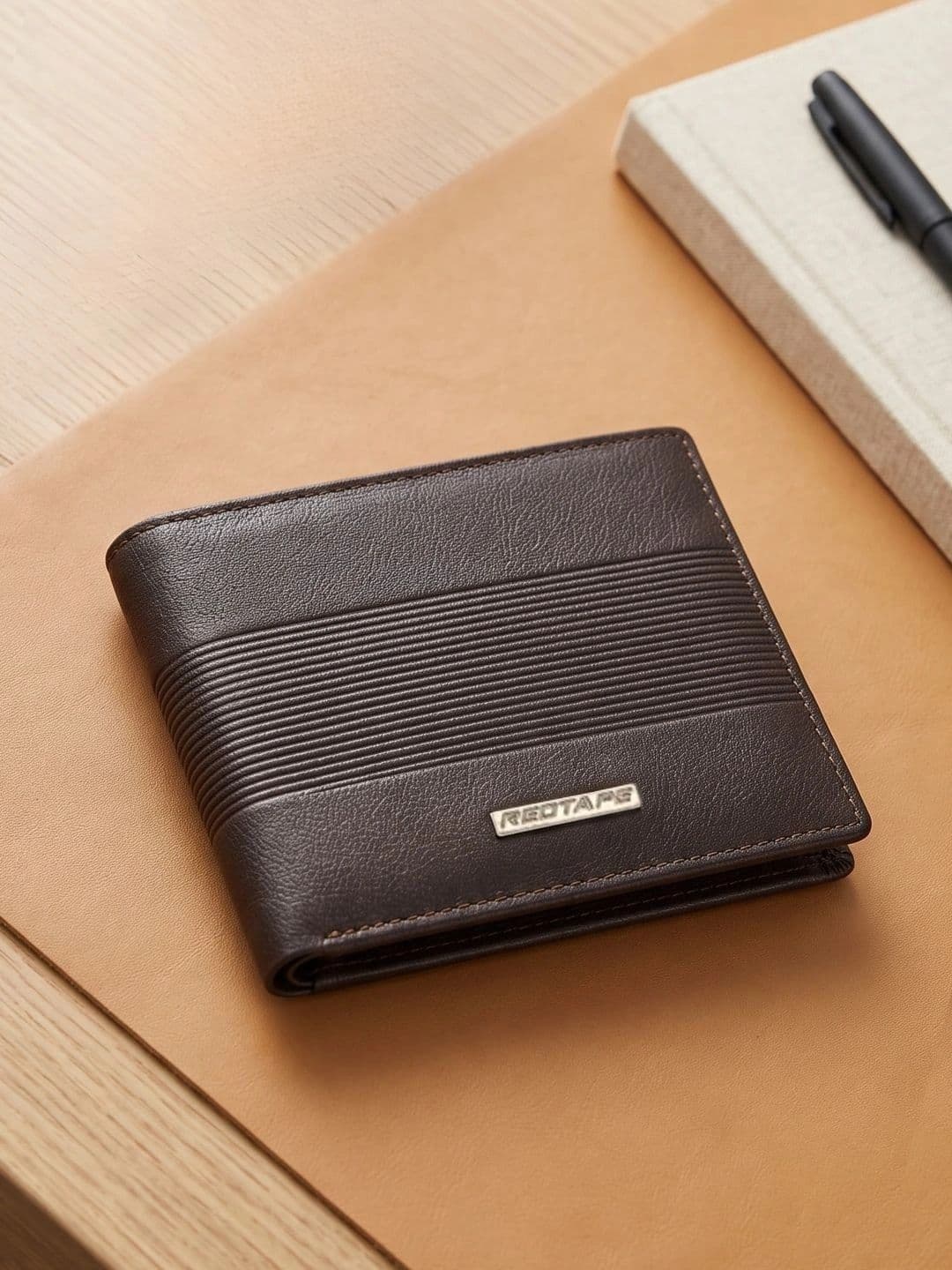 Red Tape Men Leather Two Fold Wallet - view 1