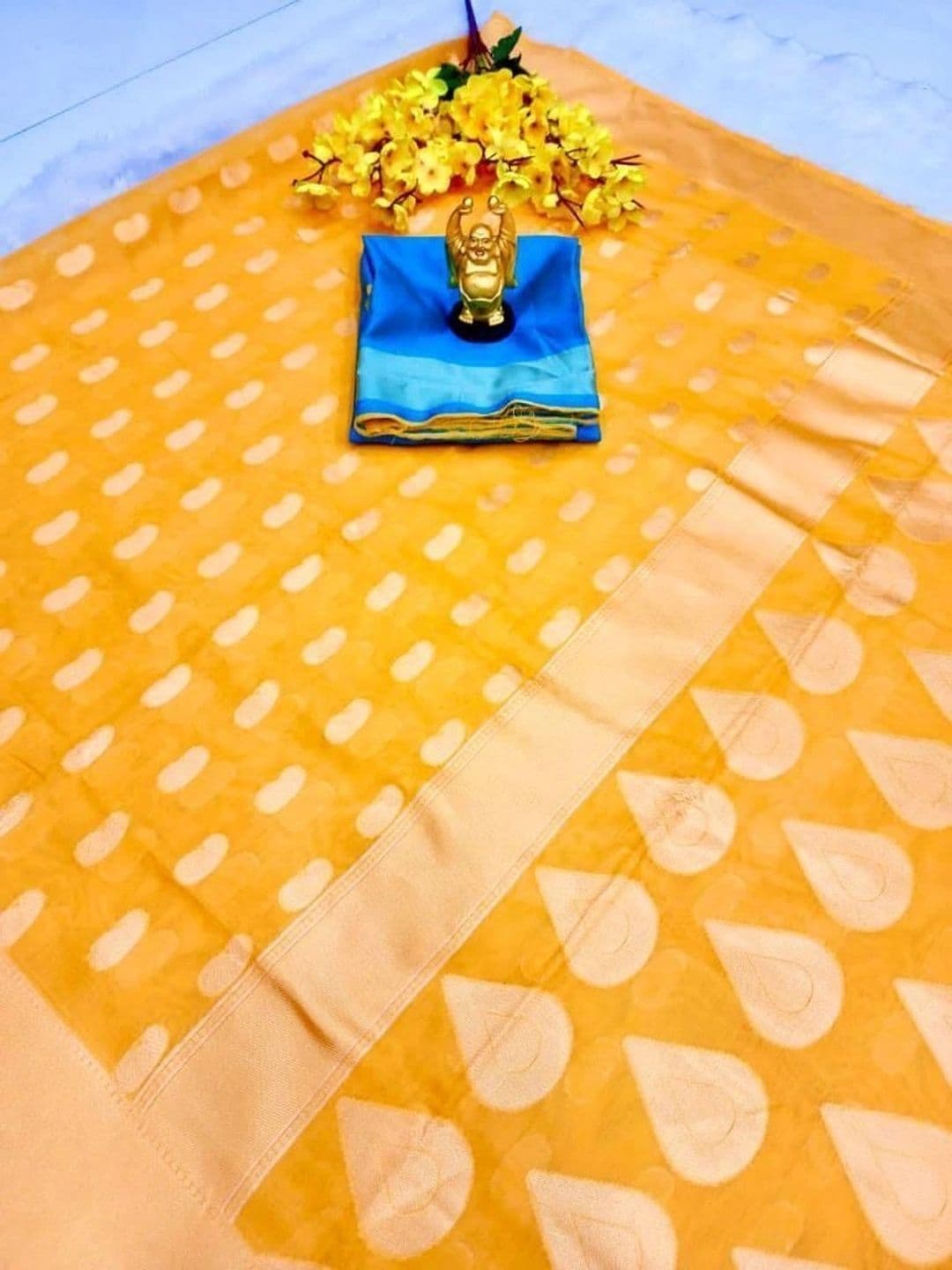 ADIANADI Women Silk Cotton Banarasi Saree - view 1
