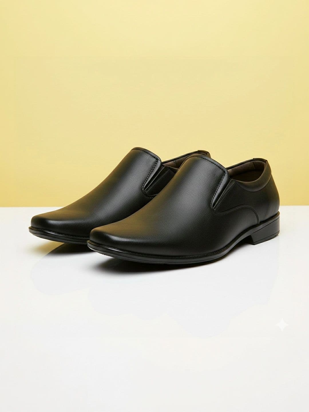 Vitoria Men Square Toe Slip-On Formal Shoes With Cap - view 1