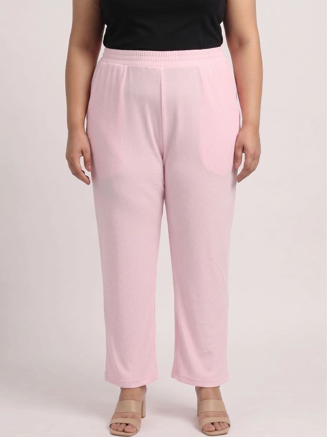 plusS Women Knitted Palazzos - view 1
