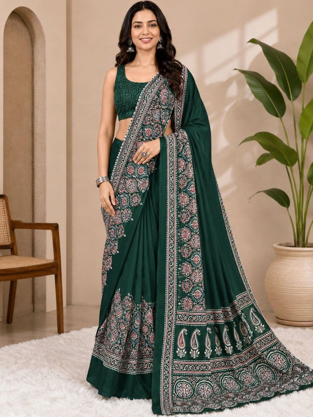LeeliPeeri Designer Art Silk Designer Saree - view 1
