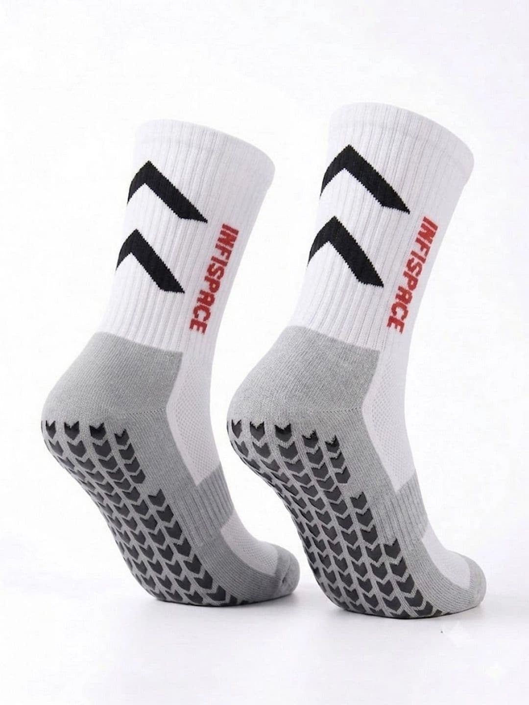 Infispace Men Cotton Blend Colourblocked Calf Length Socks - view 1