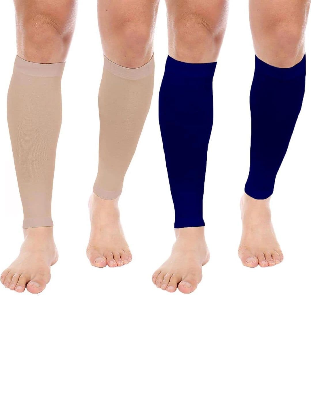 MIZUNA Unisex Pack of 2 Assorted Calf Length Socks - view 1