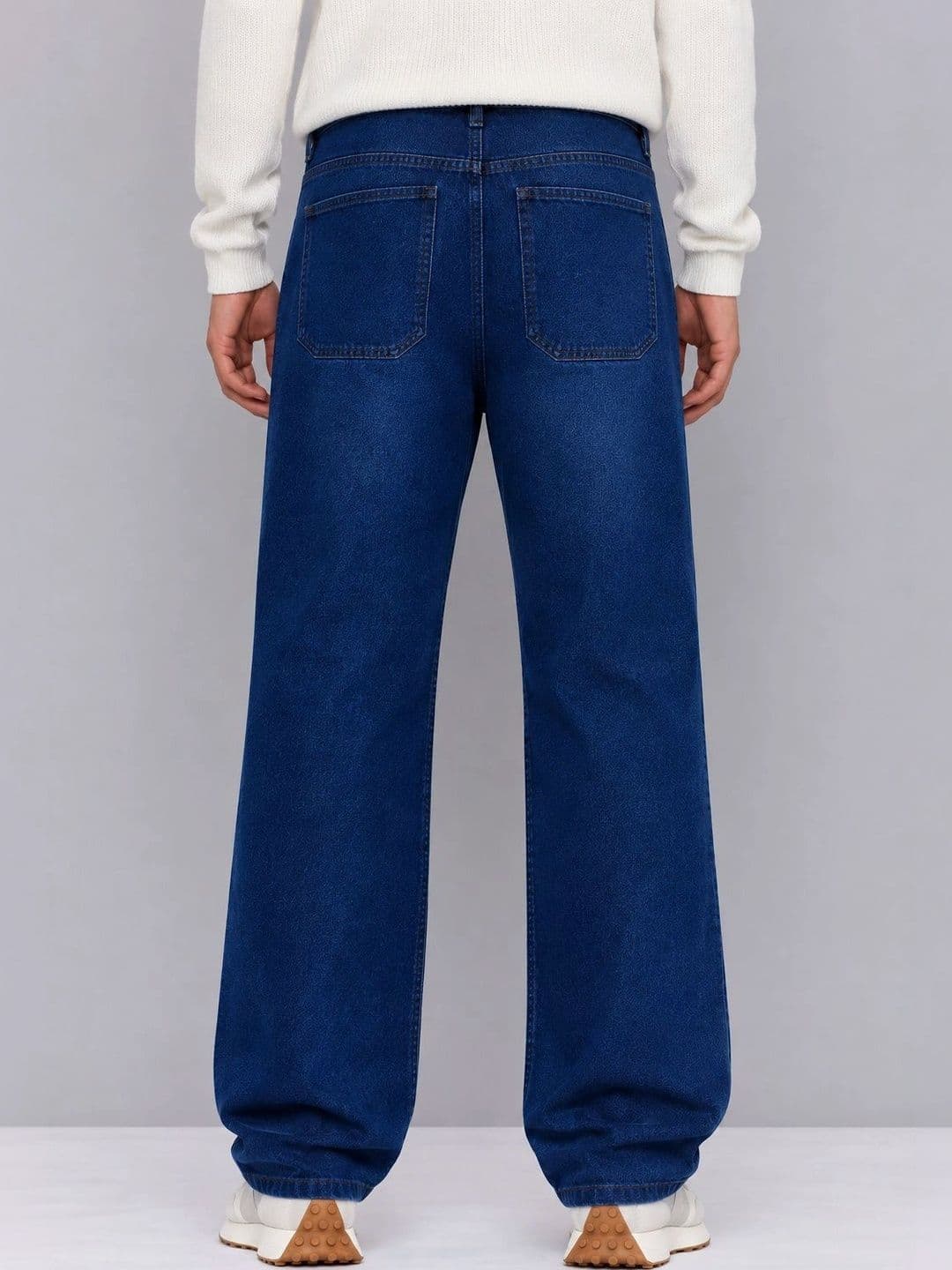 NOWI Men Straight Fit Mid-Rise Light Fade Jeans - view 1