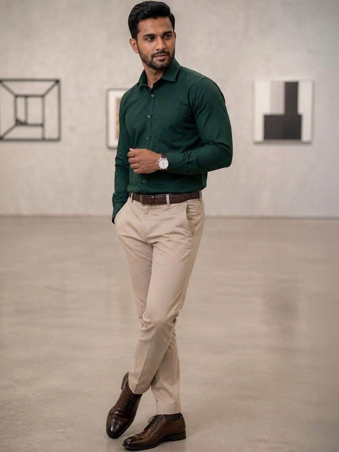 HERE&NOW Men Comfort Casual Shirt - view 1