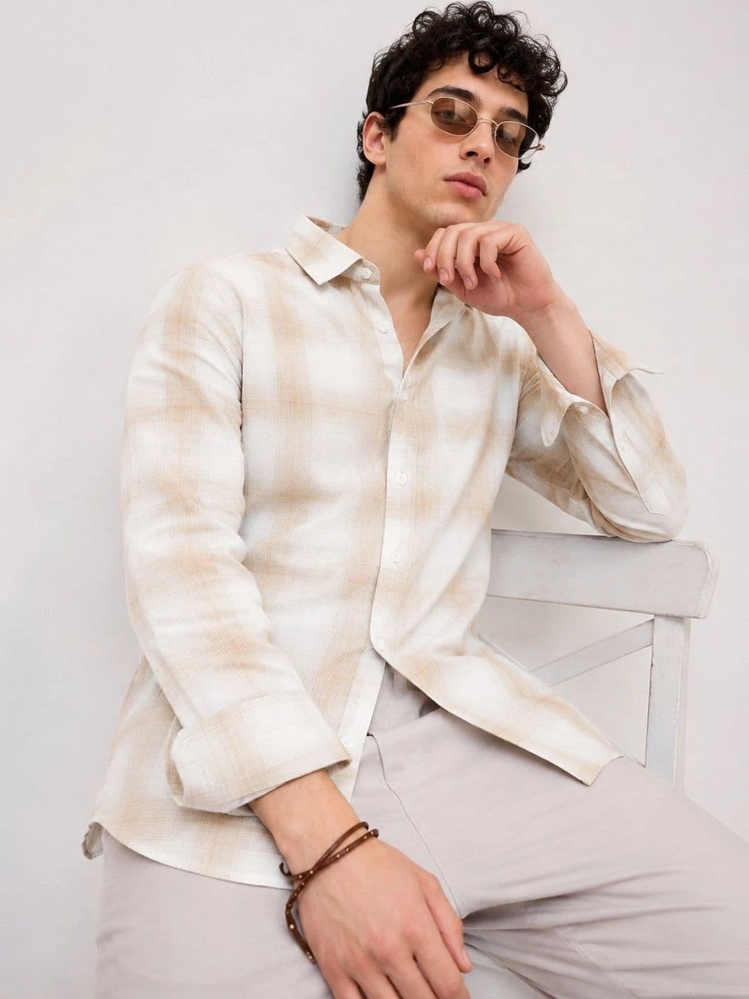 SHIRTZONE Men Checked Casual Shirt - view 1