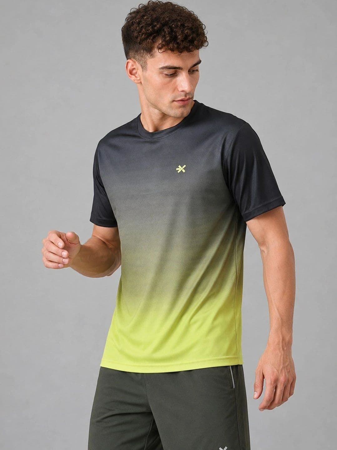 HRX by Hrithik Roshan Men Printed Round Neck T-shirt - view 1