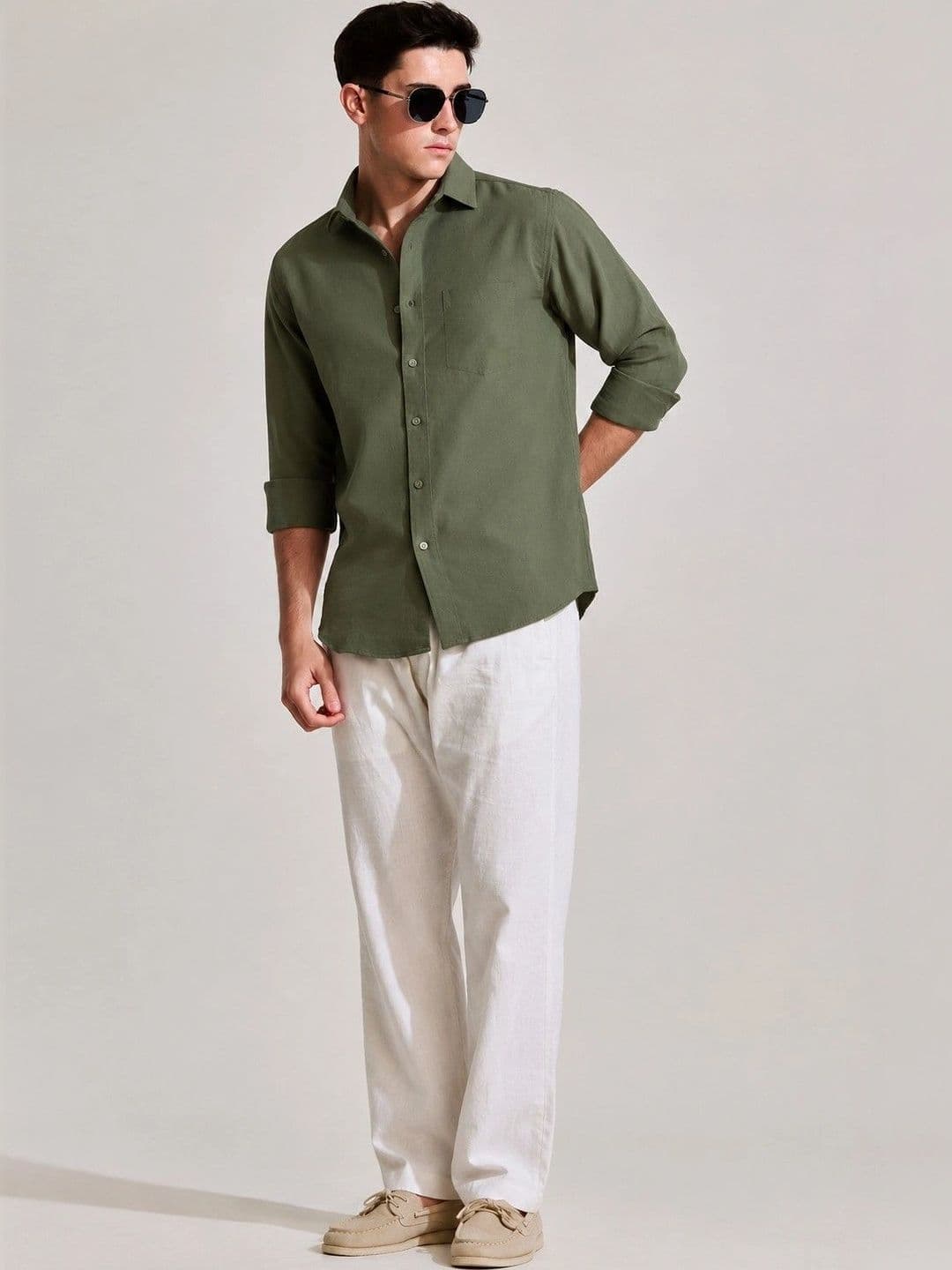 TERROFAB Men Classic Casual Shirt - view 1