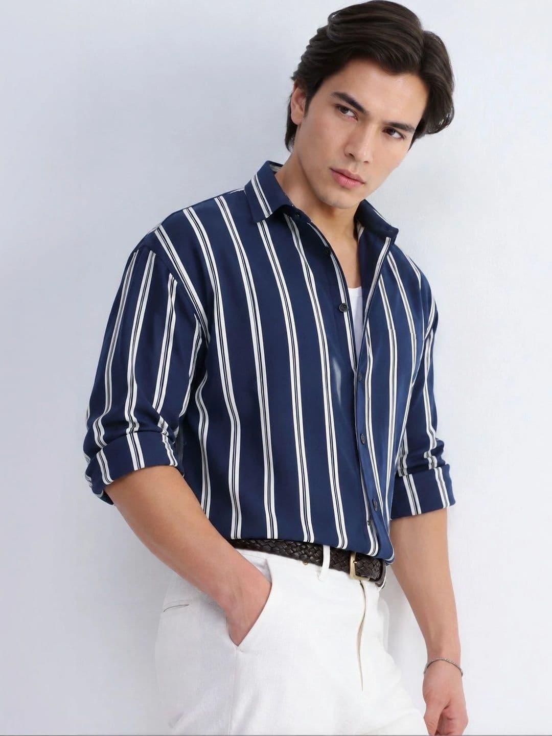 SHIRTZONE Men Comfort Striped Casual Shirt - view 1