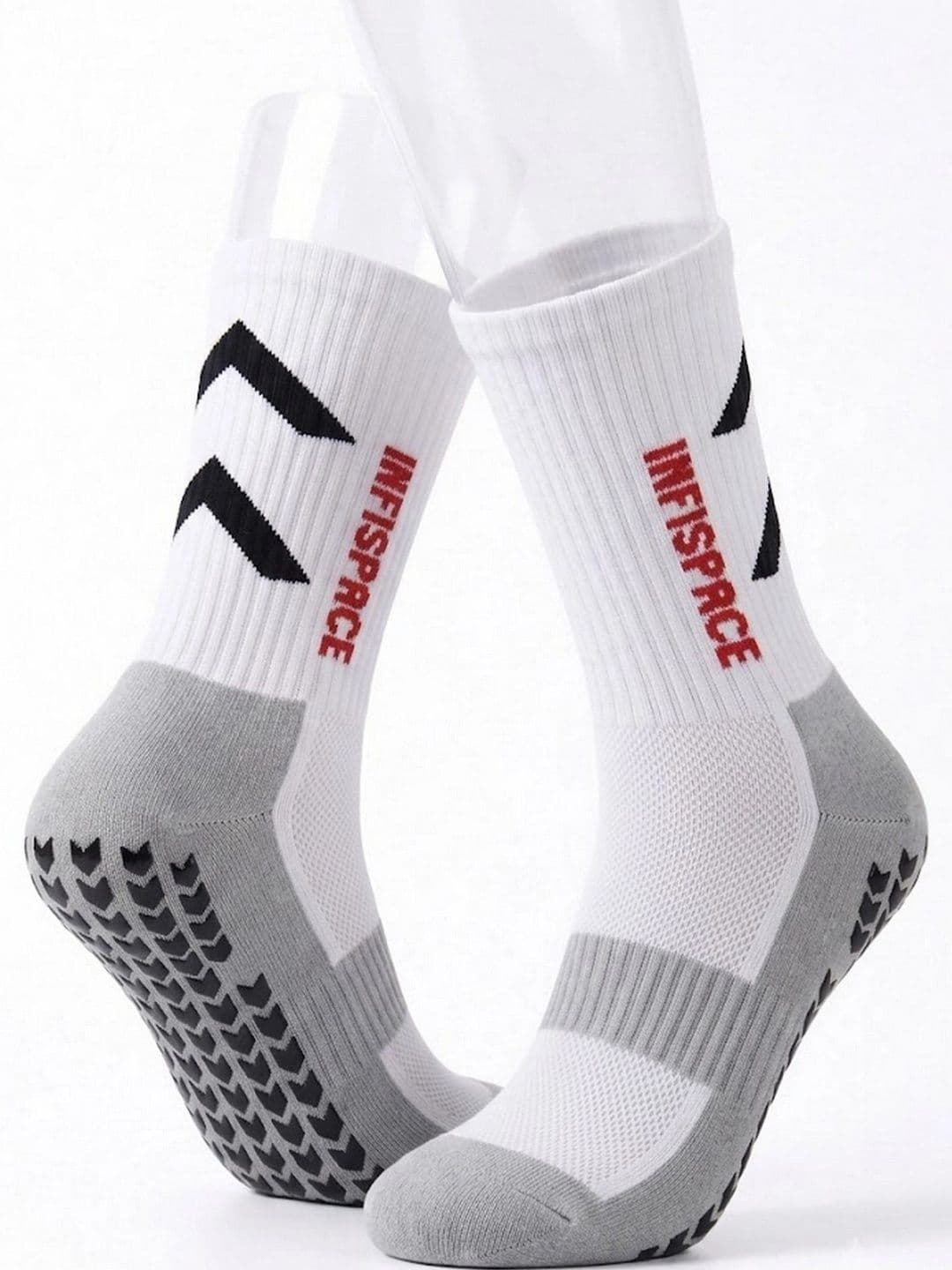 Infispace Men Cotton Blend Colourblocked Above Ankle Socks - view 1