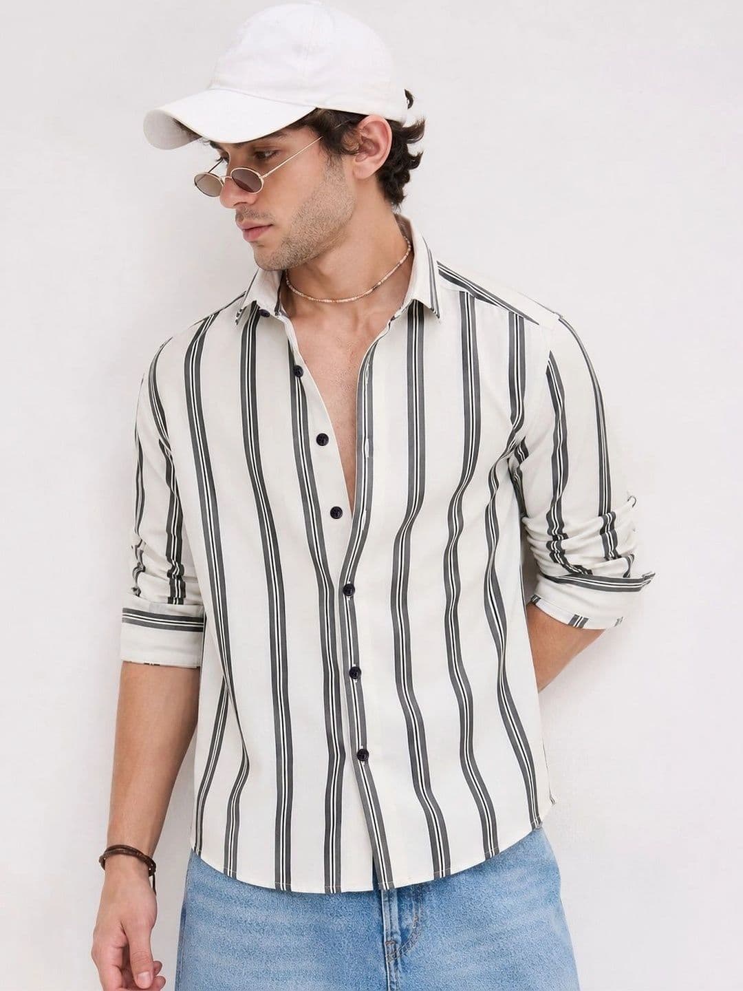 SHIRTZONE Men Comfort Striped Casual Shirt - view 1