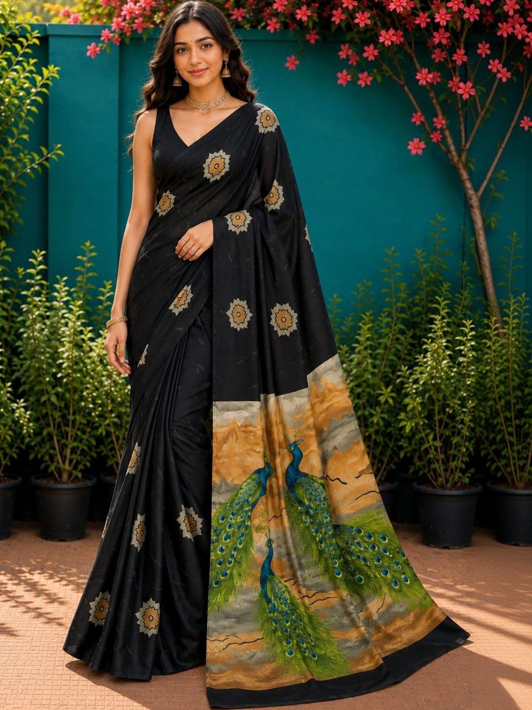 LeeliPeeri Designer Art Silk Designer Saree - view 1