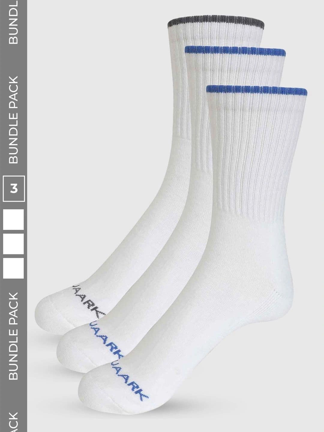FUAARK Unisex Pack of 3 Cotton Assorted Calf Length Socks - view 1