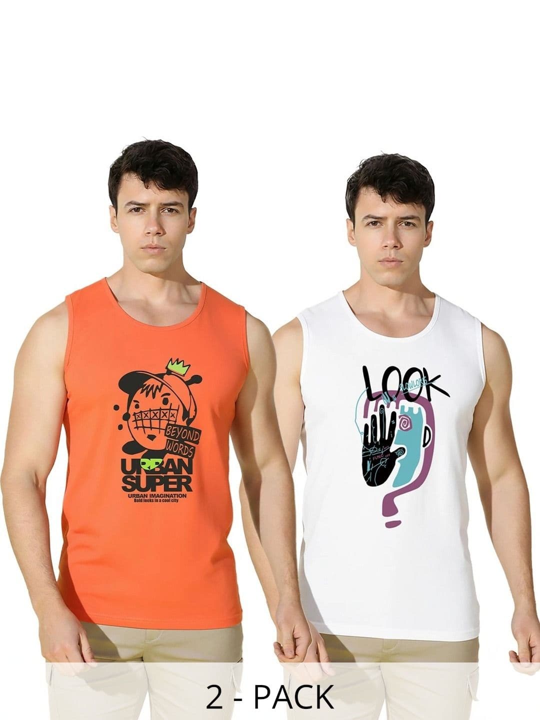 SLOWLORIS Men 2 Printed T-shirt - view 1