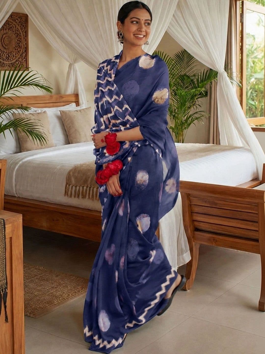 Rare Bello Ombre Pure Cotton Handloom Saree - view 1