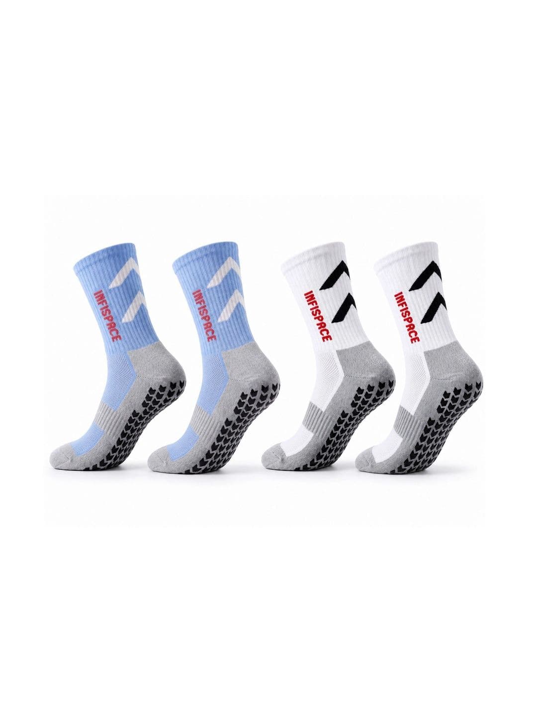 Infispace Men Pack of 2 Cotton Blend Colourblocked Calf Length Socks - view 1