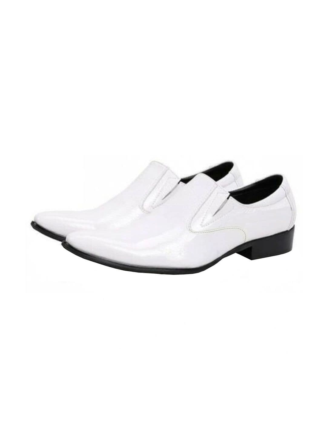 Vitoria Men Pointed Toe Slip-On Formal Shoes With Cap - view 1