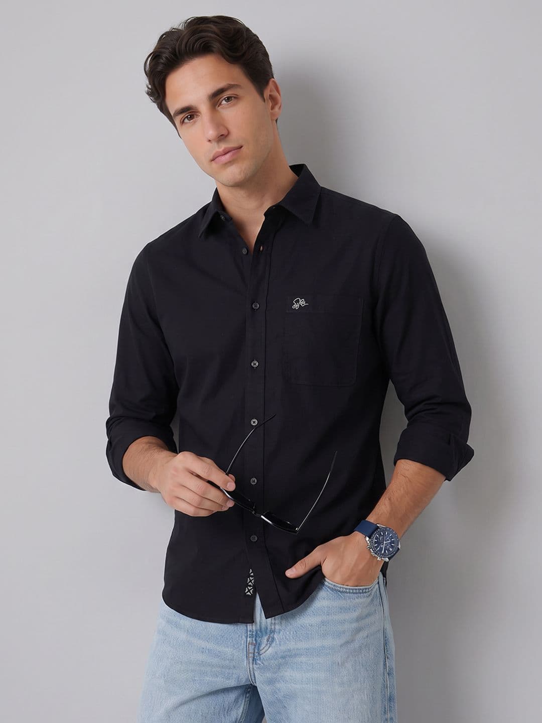 SPYKAR Pure Cotton Casual Shirt - view 1
