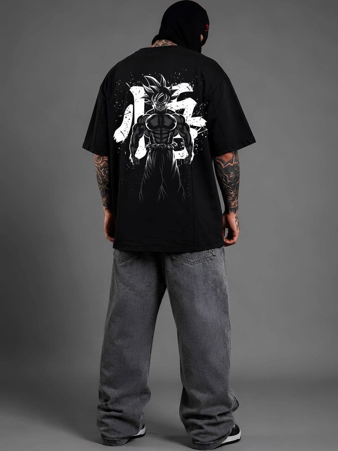Urban Drip Men Printed Drop-Shoulder Sleeves T-shirt - view 1