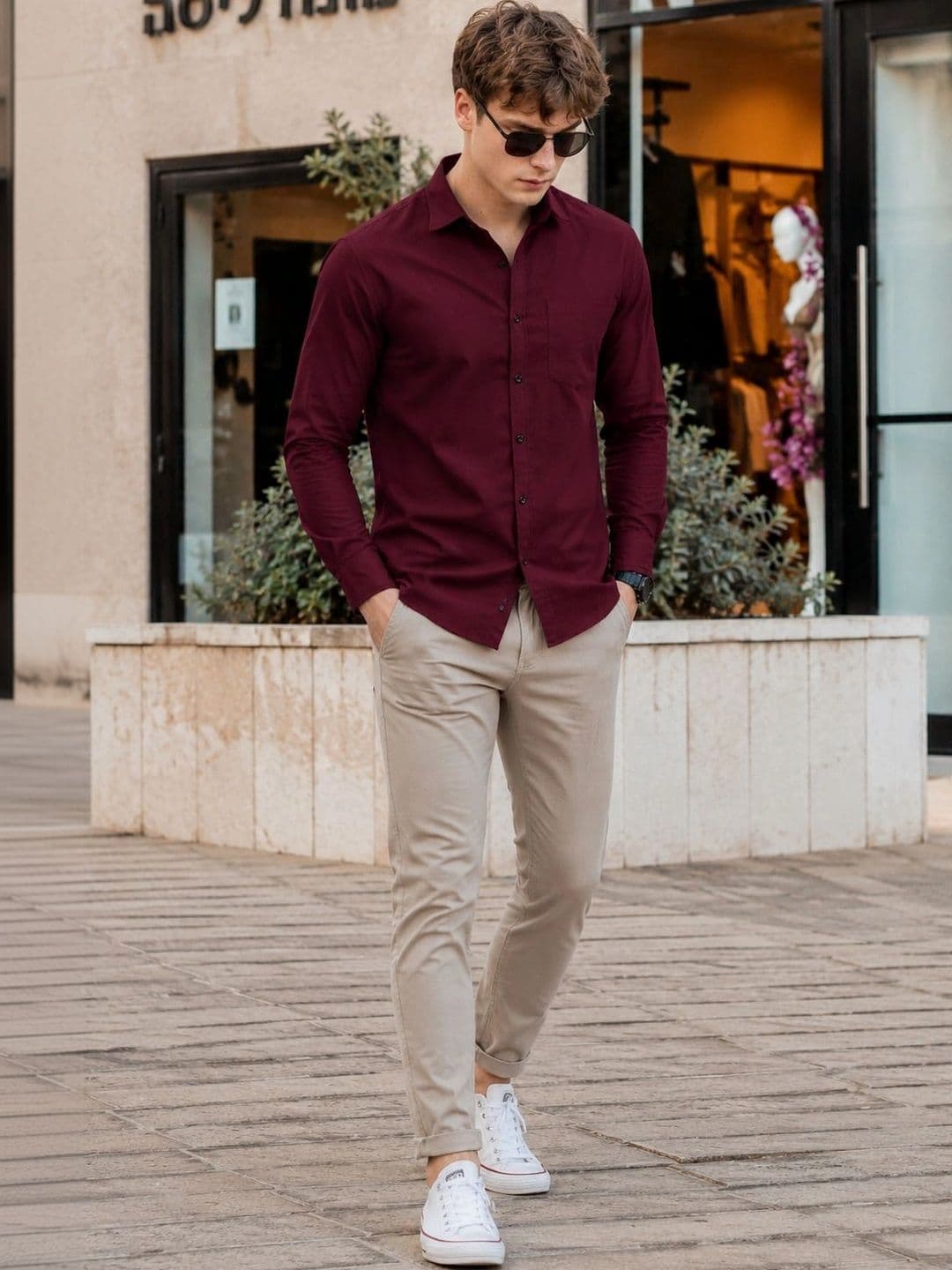 HERE&NOW Men Comfort Casual Shirt - view 1