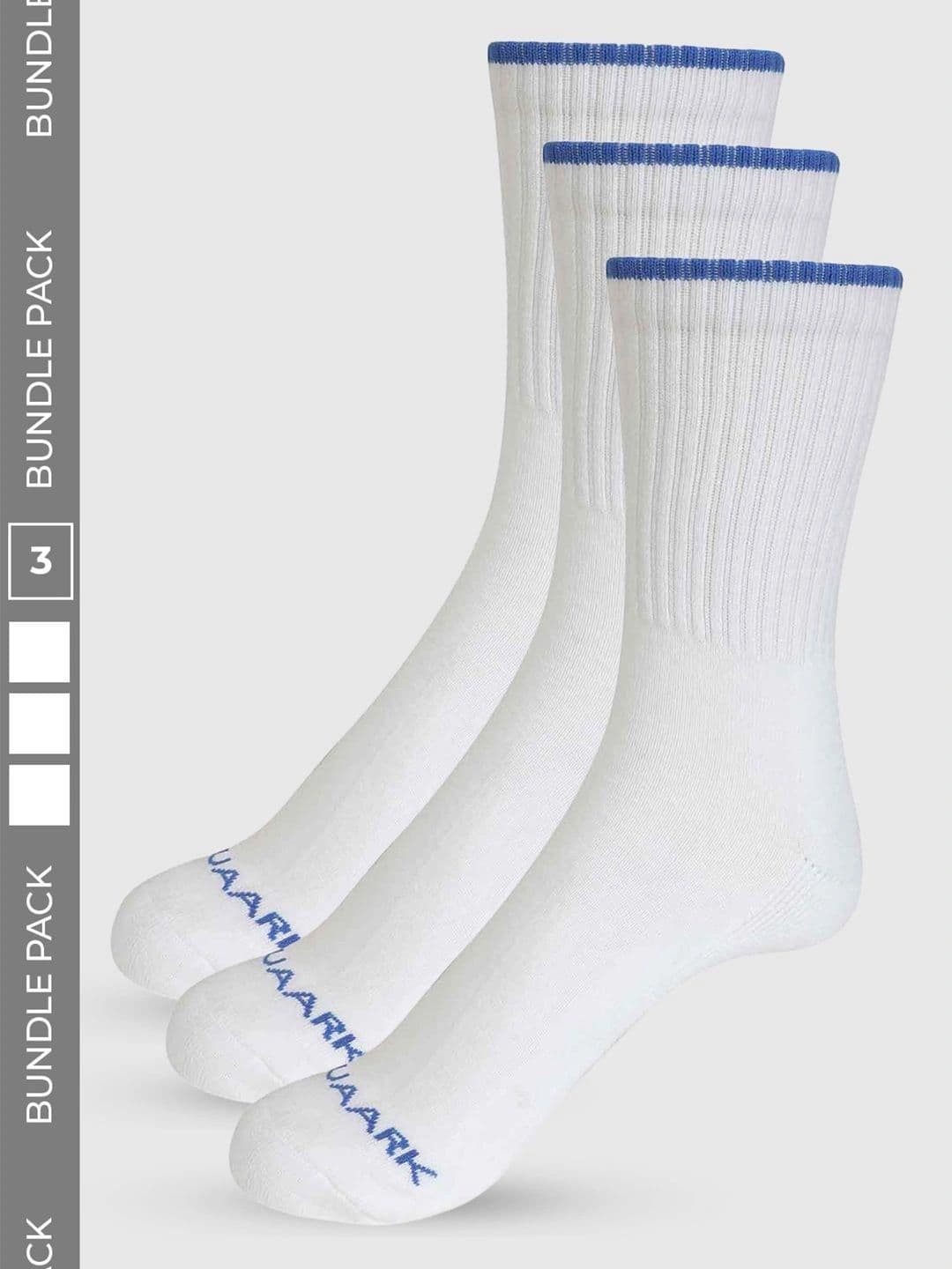 FUAARK Unisex Pack of 3 Cotton Assorted Calf Length Socks - view 1