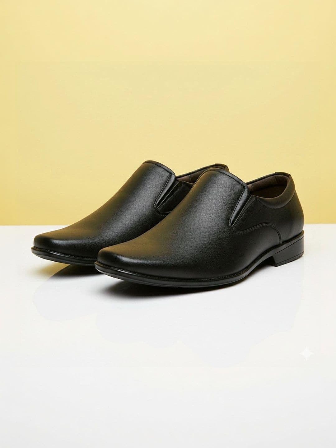 Vitoria Men Square Toe Slip-On Formal Shoes With Cap - view 1