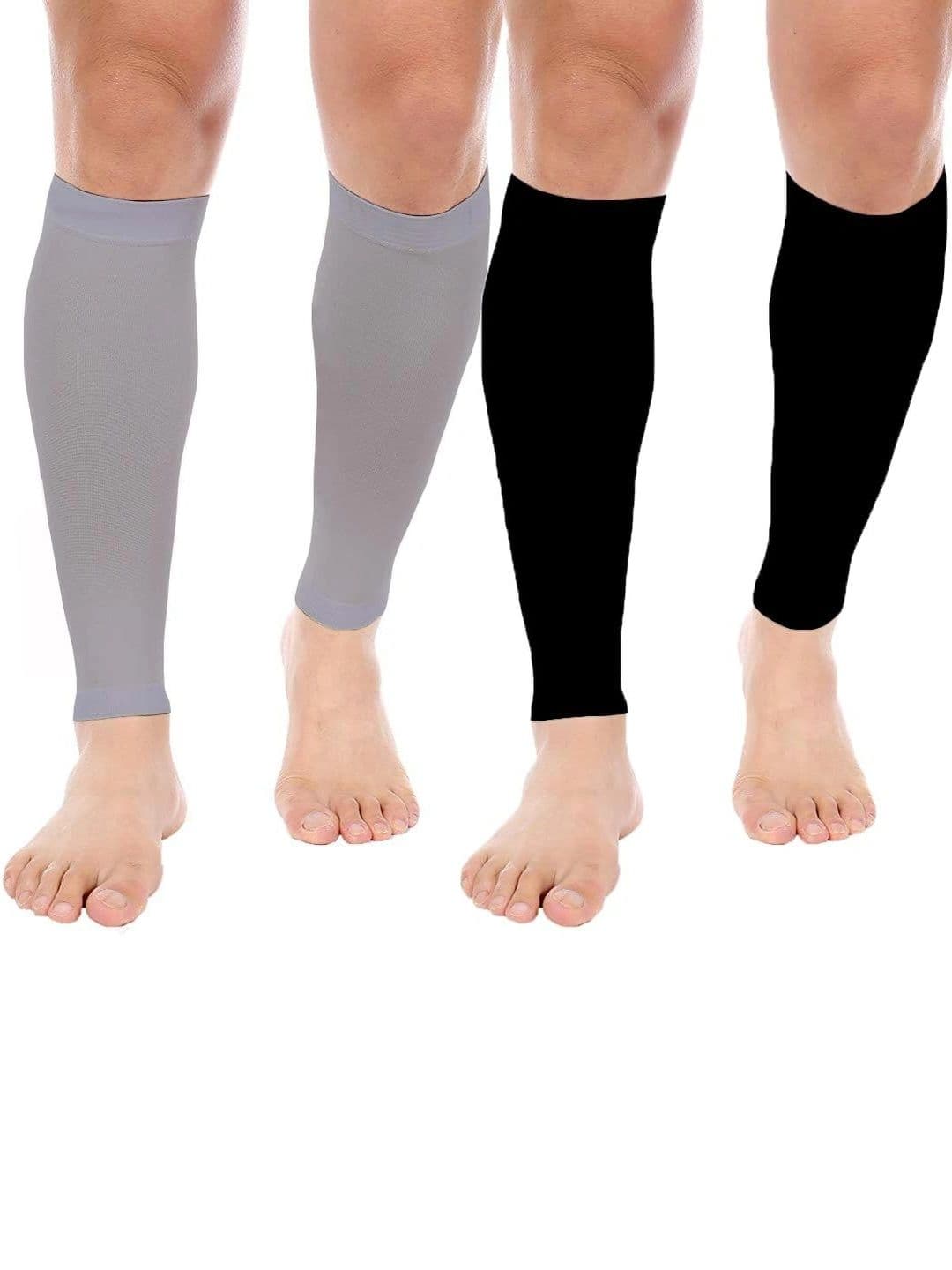 MIZUNA Unisex Pack of 2 Assorted Calf Length Socks - view 1