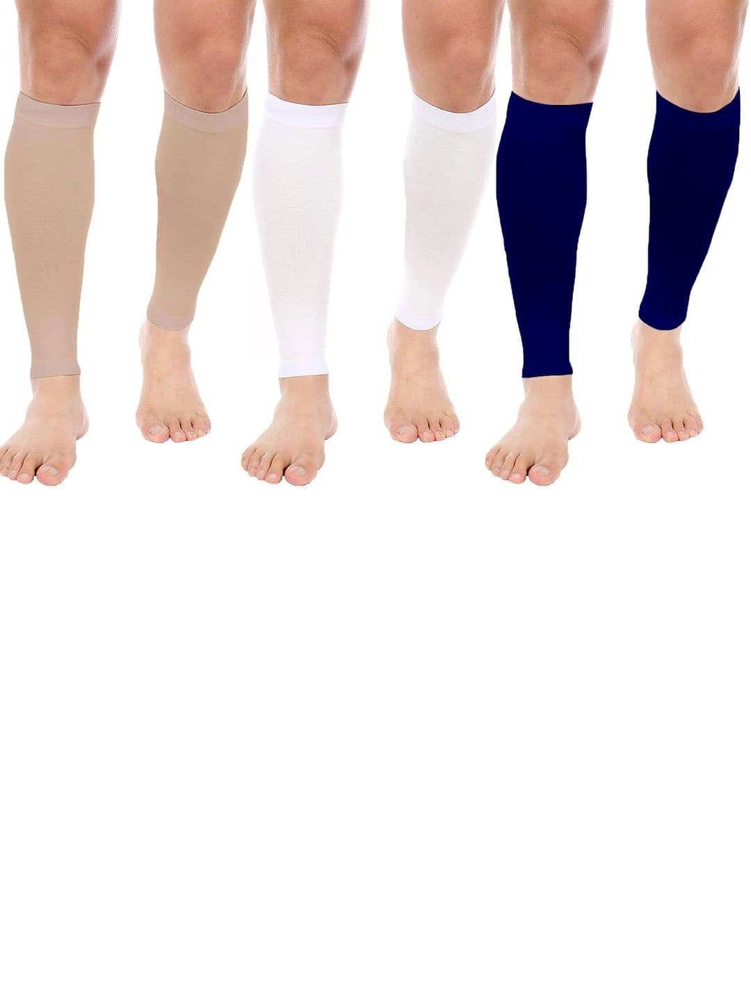 MIZUNA Unisex Pack of 3 Assorted Calf Length Socks - view 1