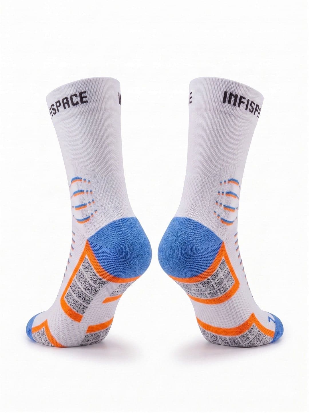Infispace Men Cotton Blend Patterned Calf Length Socks - view 1